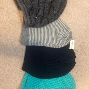 Set of Beanies for Winter